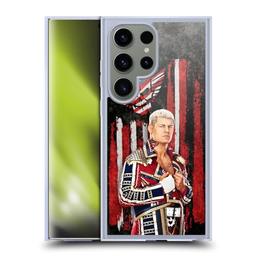 Coque Gel Cody Rhodes WWE pour Samsung Galaxy S24 Ultra 5G et Compatible MagSafe