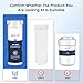 GLACIER FRESH XWF Replacement for GE XWF Refrigerator Water Filter Pack of 3 (Not XWFE)