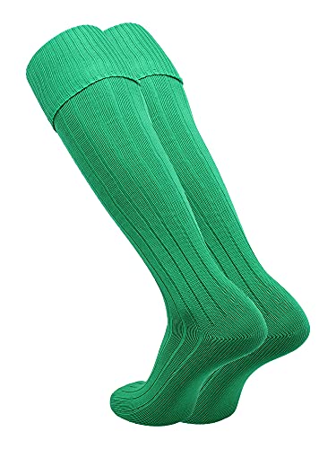 Image of Soccer Socks With Fold Down Top - European Style for Adults - Men and Women