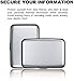Shell-D RFID Blocking Credit Card Protector,RFID Blocking Aluminum Wallets for Women & Men Card Holder for Metal ID Credit Cards Case (New Upgraded)