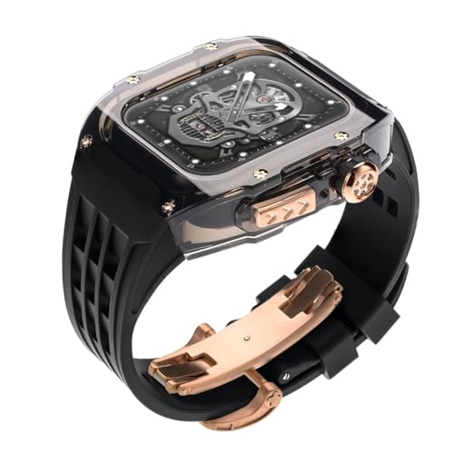 Bracelet boîtier transparent Apple Watch pour le sport et quotidien