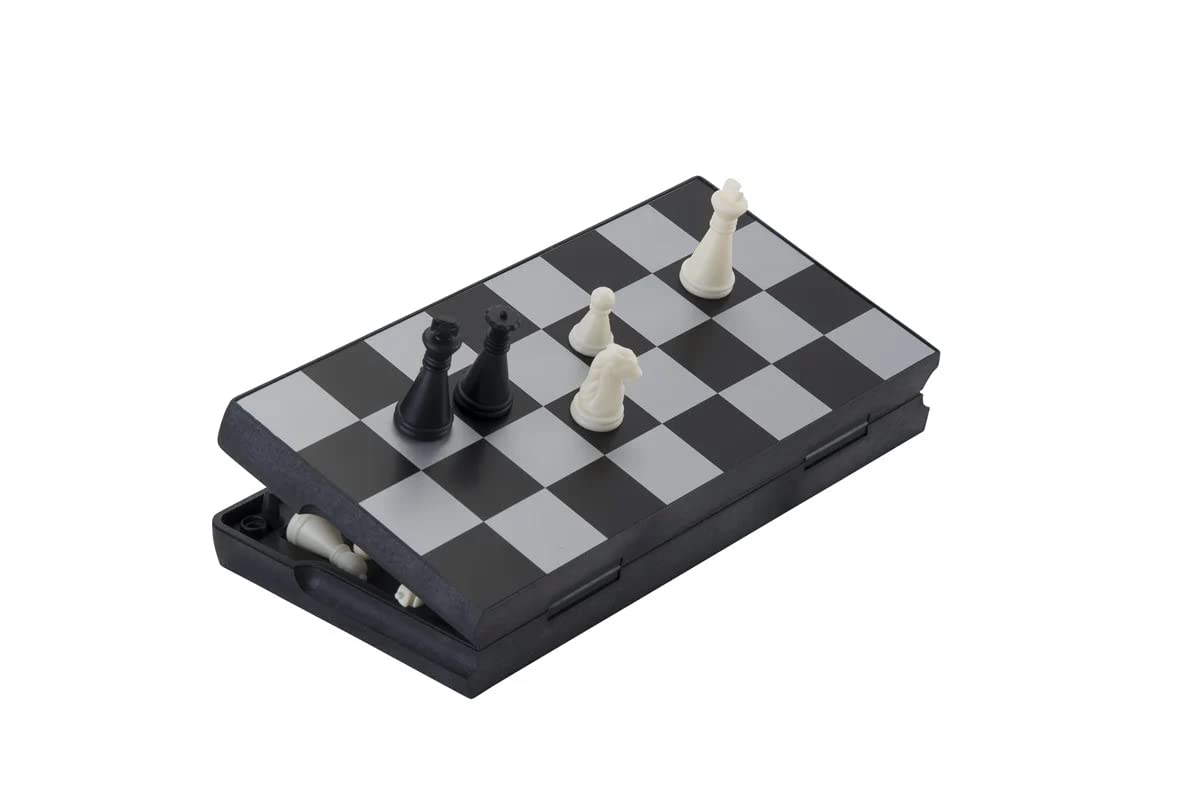 Brimtoy Magnetic travel folding chess set 16cm with magnetic chess pieces