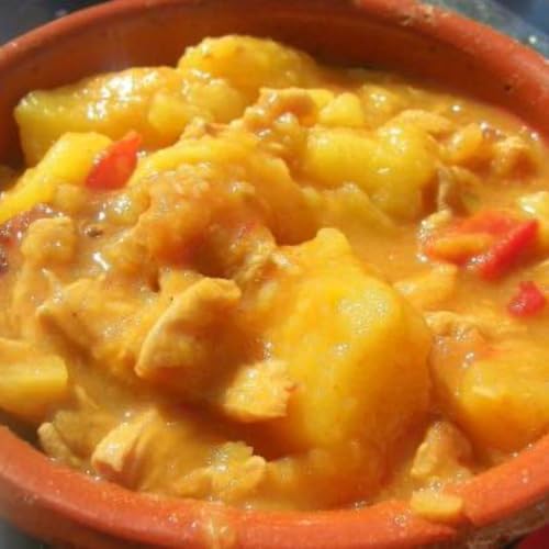 Papas con revoltillo