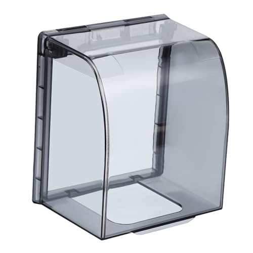 OKUMEYR Waterproof Socket Cover Outlet Plug Cover Covers Electrical Outlet Electrical Wall Plates Enclosure Wall Protector Waterproof Outlet Covers Surge Protector Plug Protector Plastic