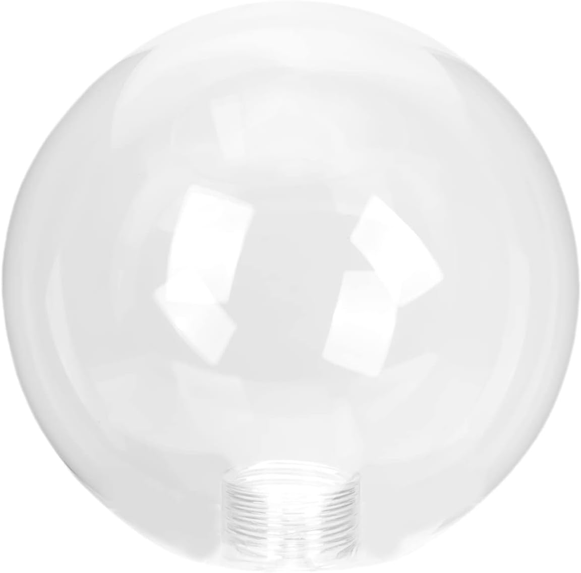 Clear Glass Globe Ceiling Lamp Shade Elegant Replacement for Pendant Lights Easy to Install Durable Design for Home Decor and Ambient Lighting