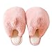 Calcetines de Slipper Suela Suave para Mujer - - Zapatillas acogedoras para Mujeres - Memory Foam Slides Soft Flat Cómoda Antideslizante - Zapatillas para Uso en Interiores(37-38, Pink)