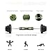 POWER GUIDANCE Barbell Squat Pad - Neck & Shoulder Protective Pad - Great for Squats, Lunges, Hip Thrusts, Weight Lifting & More - Fit Standard and Olympic Bars Perfectly,Green