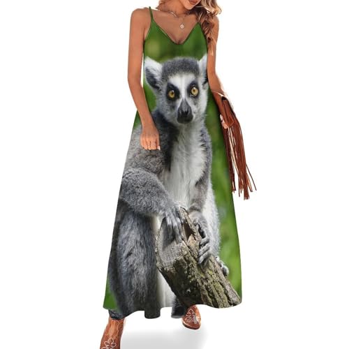 Robe longue femme été sans manches anti-froissement idéale valise et plage