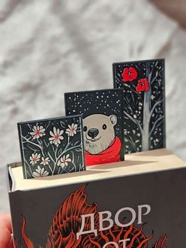 Image of 3D Anime Warrior Bookmark Set (Set of 3) - Demon Slayer Inspired | Stylish Matte Finish | Perfect Gift for Manga & Anime Fans (Winter Theme) | Made of Durable Bioplastic