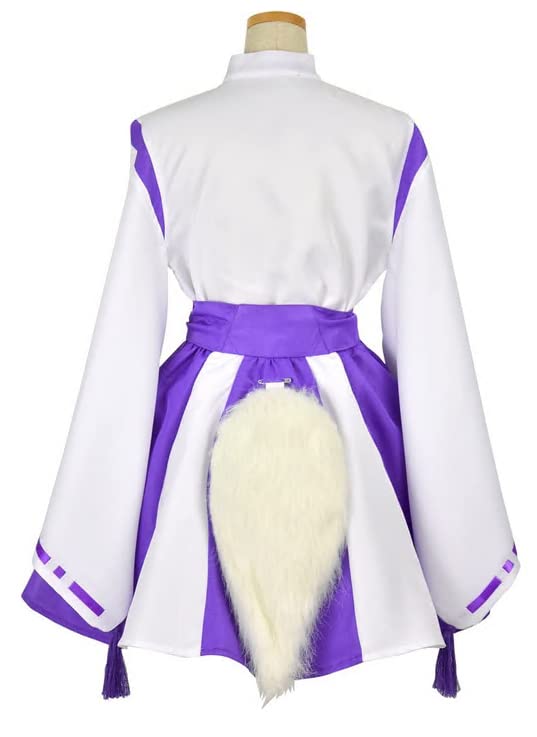 Amazon.co.jp: 狛犬 コスチューム 吽（むらさき） 和風 ハロウィン