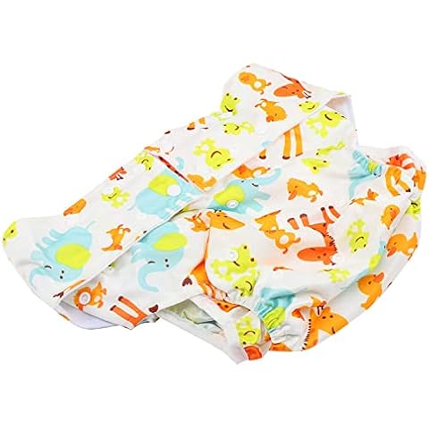 Adult Incontinence Underwear Men Women, Washable Diaper Extra Soft Diapers Leak Protection Nappies Reusable Waterproof Pants Adjustable Disposable Briefs for Disability Patients Old Man Urinary Pads Cover