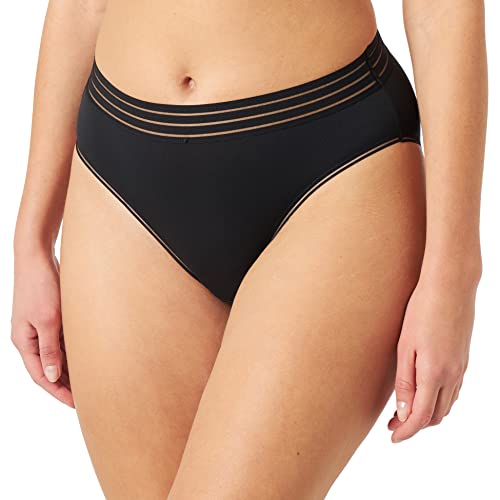 DIM Oh My Dim'S Microfibre Légère x1, Bragas para Mujer, Multicolor (Black), S