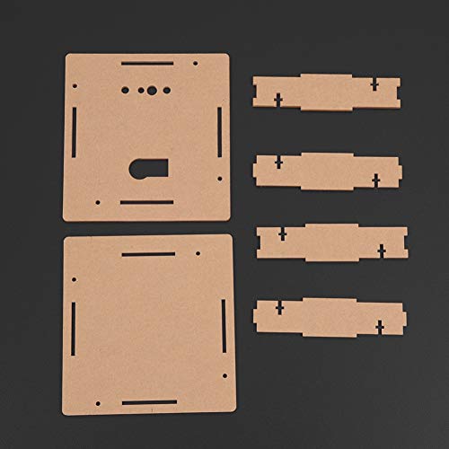 S Erounder 4-Digital Diy Electronic Clock Kit, Multi-Function Light Control Rotation Digital Led Temperature & Time Display Tool Set With Installation Accessories For Soldering Practice(Green) #TOP2