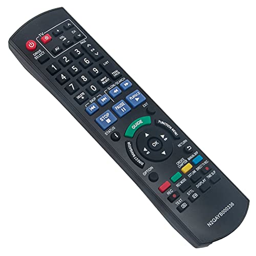 ALLIMITY N2QAYB000336 Remote Control Replace fit for Panasonic DVD Recorder DMR-EX72SEGS DMR-EX72S DMR-EX72SEG DMR-EX72SEGK DMREX72SEGS DMREX72S DMREX72SEG DMREX72SEGK - Image 2