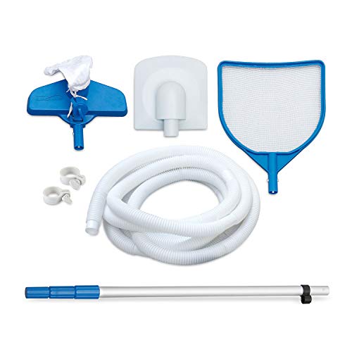 Summer Waves Elite 18Ft X 48In Metal Frame Outdoor Backyard Above Ground Pool Set With Filter Pump, Ladder, Ground Cloth, Cover, And Maintenance Kit #TOP7