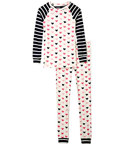 Image of Hatley Girl's Organic Cotton Long Sleeve Printed Pyjama Set Pajama