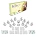 Magnetic Cabinet Locks - 8 Locks + 2 Keys + 2 Bonus Locks - Child Proof Cabinet Locks are Easy to Install - No Drill, Tools Or Screws Needed - Baby Safety Locks By Enovoe
