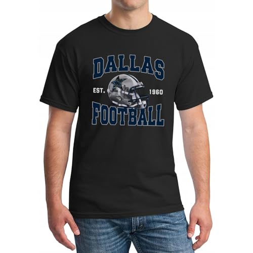 Team City T Shirt for Men Short Sleeve Vintage Tshirt Mens Football Sports Apparel