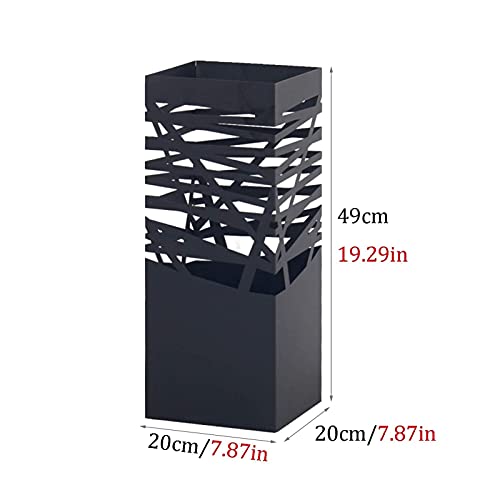 Support de parapluie noir à grande capacité pour la maison - 7