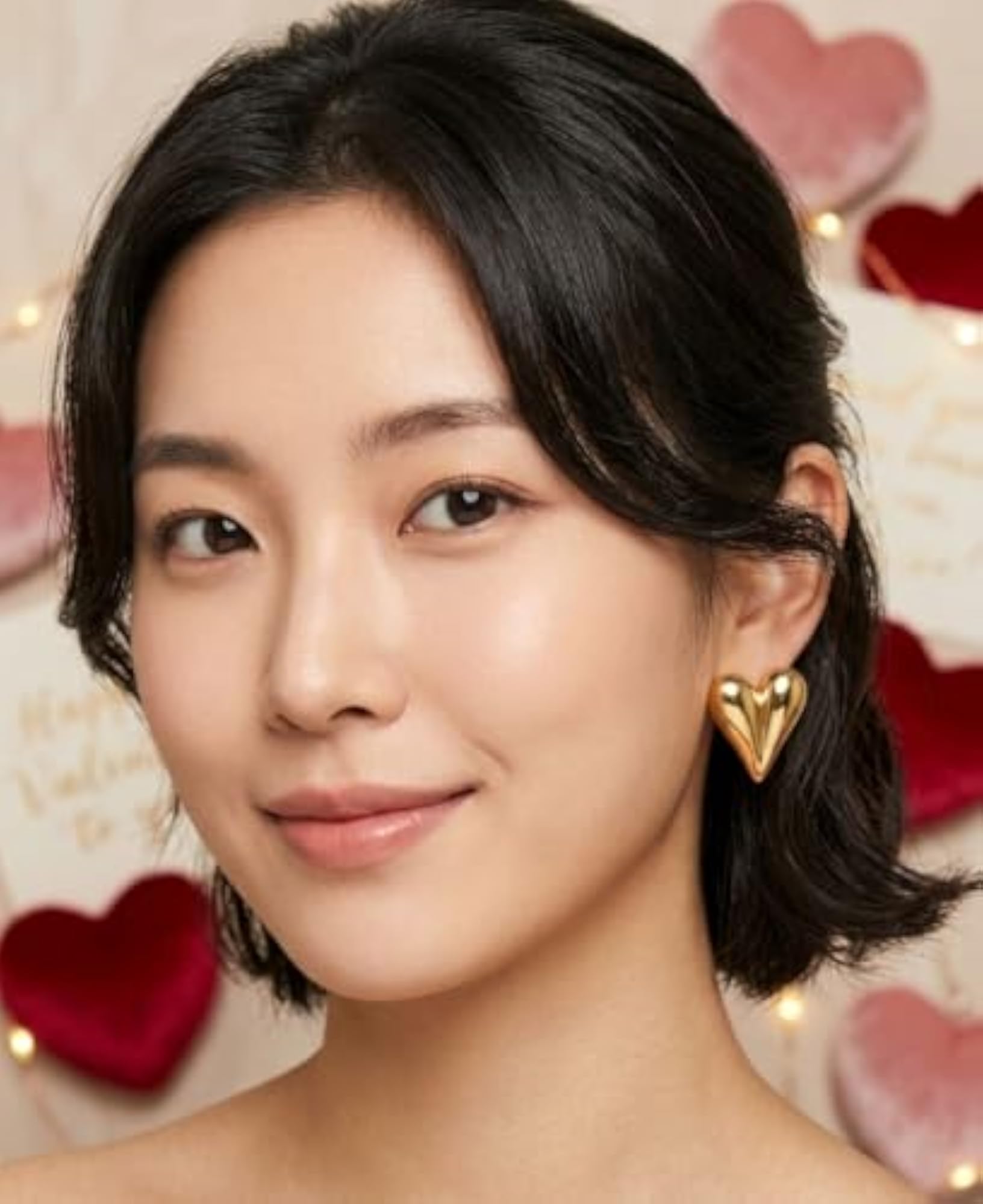 Women's Fancy Korean Stud Earring Combo, Everyday Wear