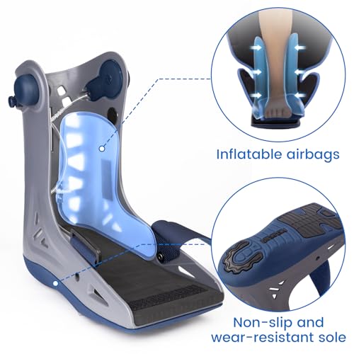 Velpeau US1601B Air Cam Walking Boot For Broken Foot - Dual Independent Inflatable -Orthopedic Boot For Stress Fracture thumb #1