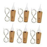 Lumières pour bouchons de bouteille : éclairage décoratif parfait pour noël, les mariages, les fêtes et autres occasions