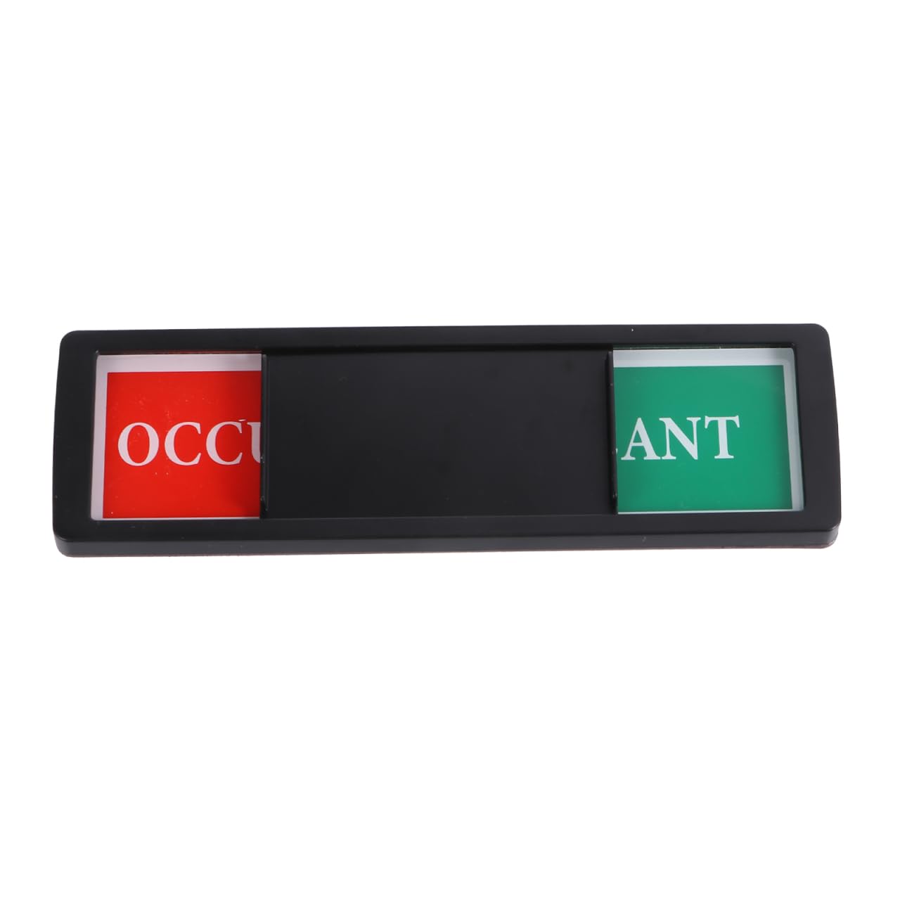 Hemobllo Vacant Occupied Sign : Privacy Door Sign Slider Door Indicator Restroom Privacy for Restroom Conference Room