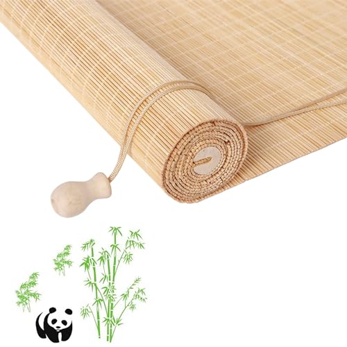 sur Mesure Store Venitien Store Bambou Exterieur Store Occultant Fenetre Tissé à La Main Facile à Installer Convient pour Une Utilisation Intérieure Et Extérieure...