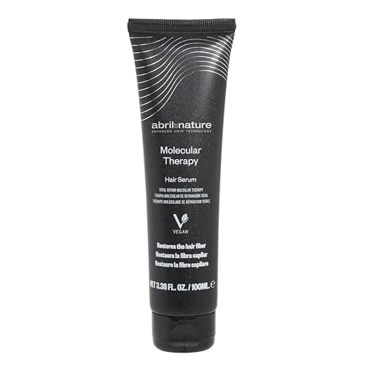 abril et nature - Sérum Profesional Molecular Therapy - Cabellos Dañados, Castigados o Envejecidos - Repara, Reestructura y Rellena la Fibra Capilar - Sin Aclarado - 100 ml
