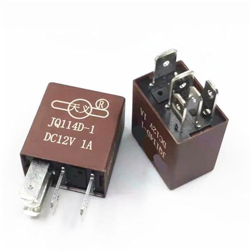 Relais JQ114D-1 12V CC à 5 broches pour commutation de signal stable