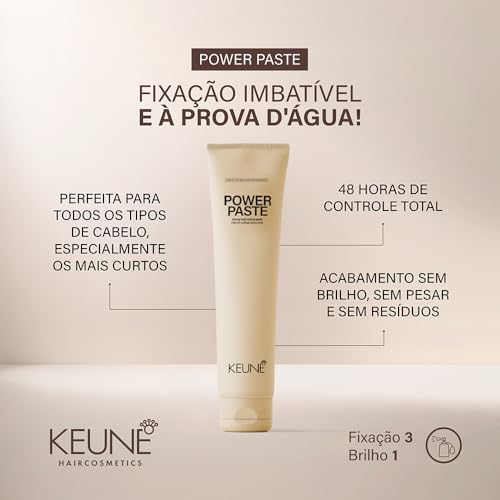 Pâte texturisante Keune Power Paste 150ml fixation extrême mate - 4