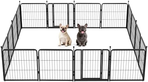 FXW Instant Unleashed Dog Playpen, Portable Pet Fence for Outdoor...
