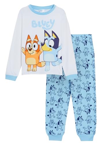 Bluey Kids Pyjamas For Boys Girls 2-3 Years Blue