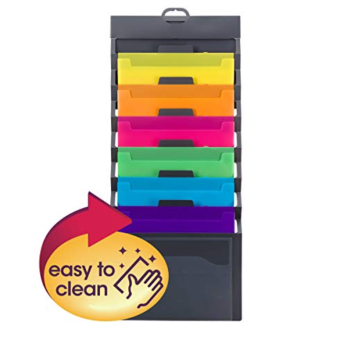 Smead-Cascading-Wall-Organizer-6-Pockets-Letter-Size-GrayBright-92060