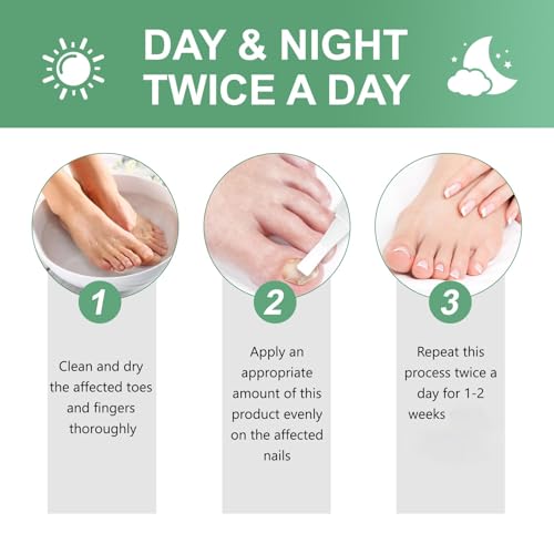 Nail Care Pen 3 Stück, Nagelpflegestift für gepflegte Fingernägel & Fußnägel mit Teebaumöl, Vitamin E & Aloe Vera