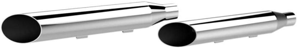 vKhrome Werks 3" Hp-Plus Slip-On Mufflers Slash Cut Chrome (Harley XL 04-14)