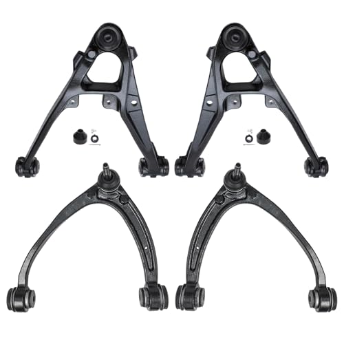Detroit Axle - 4pc Front Control Arms for Chevy Silverado