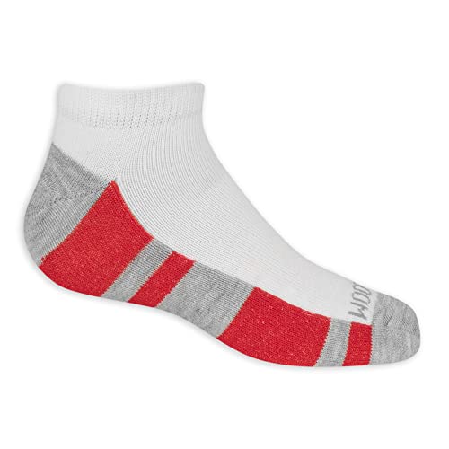 Fruit of the Loom Boys' Lightweight No Show Socks (10 Pack)2