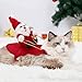 Fansport Navidad Ropa para Mascotas,Ajustables Gato Ropa Disfraz para Perros de Lindo...