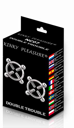 Kinky Pleasure - NCo7- Double Trouble - Kinky Clamps - Heavy versie - Stijlvolle Colour Box - Afbeelding 3