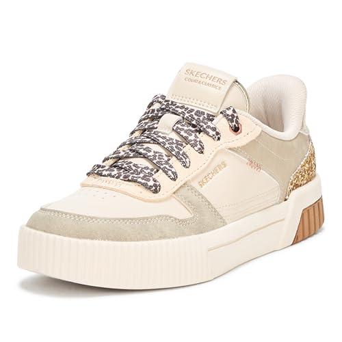 Skechers ���f�B�[�X Jade Radiant Roar �X���b�v�C���X�j�[�J�[, �i�`������/�S�[���h, 22.5 cm