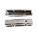 1 Set SHLPDFM Polished Aluminum Finned Tall Valve Covers Fits for SBC Small Block Chevy 283-305-327-350-400