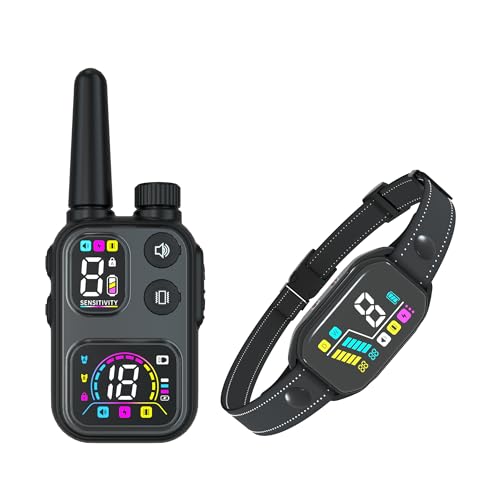 Meloive Collar para Perros,Collar Nylon Reflectante Impermeable,Duradero y Cómodo para Perros Pequeños,Medianos y Grandes,Negro