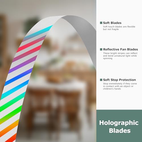 4 peças de ventiladores para mesas, ventilador repelente de moscas para manter as moscas longe, vent