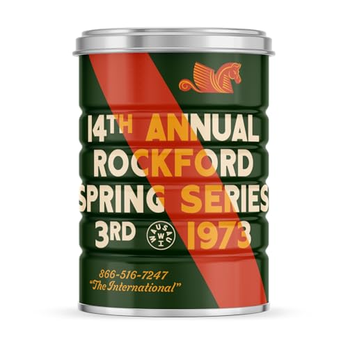 Roastar Retro Tin Can, Studio MPLS Designs, Collectable, Peel & Stick Valved End with Metal Lid, 8-12oz (4.0625 x 5.5 in) (1973 Design)