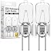 Wadoy WB36X10213 Microwave Light Bulbs G8 120V 20W Bulb Replacement for Halogen GE Oven Parts WB25X10019 WB08X10050 WB36X10246 （2 Packs）