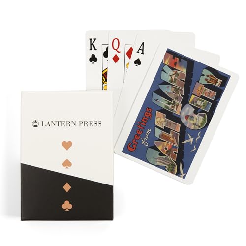 Lantern Press naipes poker tamaño estándar