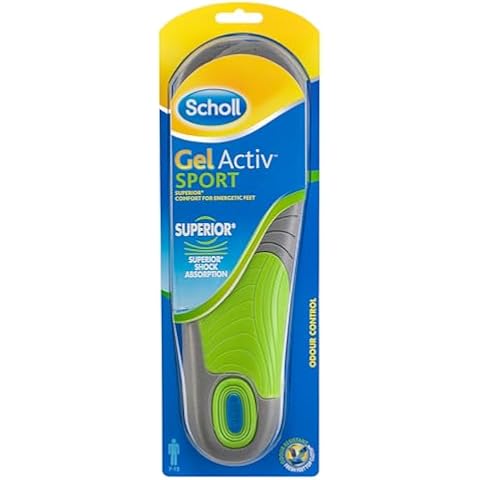 Scholl GelActiv Sport Insoles for Men Cover