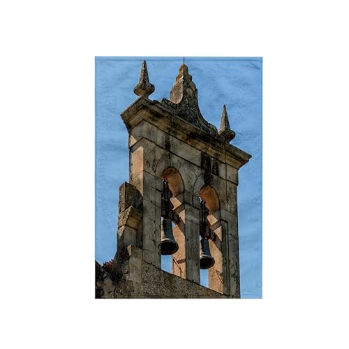3dRose Portugal, Guimaraes, Bell Tower 15x22 Hand Towel