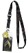Justice League DC Comics Aquaman Lanyard ID Holder Badge with Collectible Sticker and Rubber Pendant